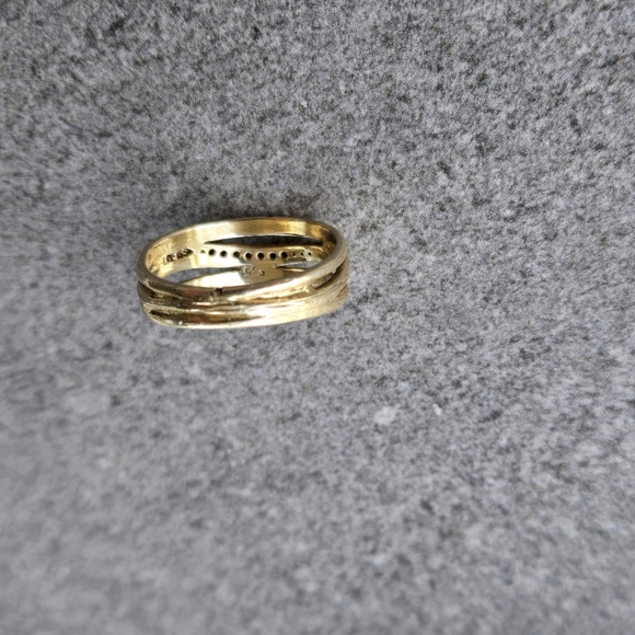 I.Reiss 14K Gold 0.10 ct. tw. Highway Ring, size 7 - Picture 7 of 16